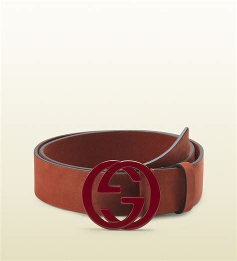 all red suede gucci belt|red gucci belt for sale.